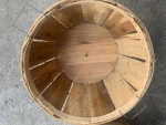 Bushel wooden basket