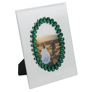 Modern glass photo frame crystal photo frame,glamour frame desktop ornament094-209501