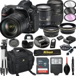 100% ORIGINAL Nikon D850 FX DSLR Camera with 24-120mm f/4G AF-S ED VR Lens+ 64GB Pro Video Kit