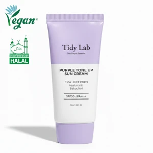 purple toneup suncream
