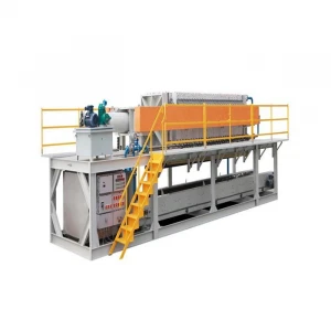1250 mm x 1250 mm trailer filter press
