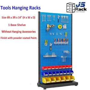 Super Market Racks Wall Tool Storage Rack,  Tools Hanging Display Rack, Pegboard Retail Display Rack