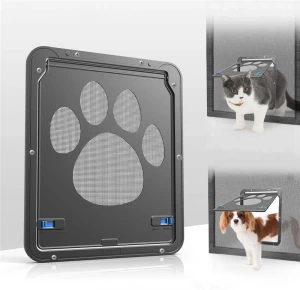 Pet door Suitable for screen door Protect dog sliding pet screen door