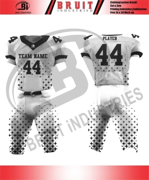 Sublimated American Football Uniforms Customized Service Available Men's Soccer Jerseys for Club