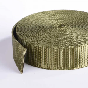 1 1/2 Inch Green Military Nylon Webbing Strapping for Gift Wrapping/Box Packaging