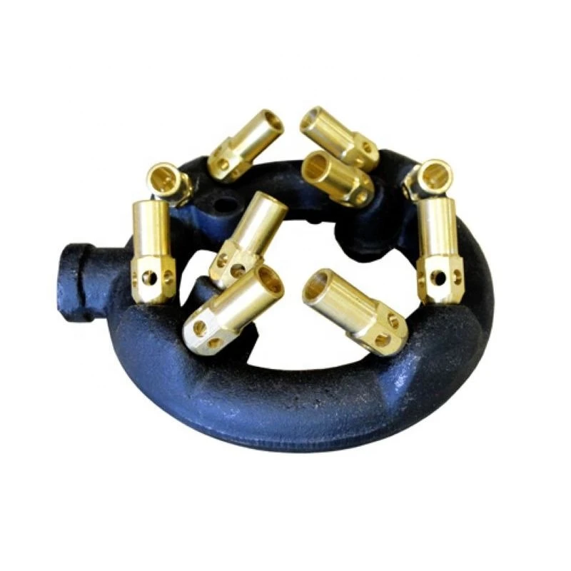 10 Brass Nozzle Boiler Ring Cast Iron Propane 6 Inch Jet Burner