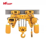 10 ton chain hoist electric hoist  with trolley