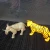 Import 10 wild animal model toys soft rubber simulation lion, such as tiger, zebra orangutan and many other toys from China