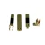 Import 100% brass 16a electrical  industrial male and female plug 3 pin from China