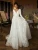 Import 100 Dollar Long Sleeves  Wedding Dress  Deep V Neck  White Lace Wedding Dress from China