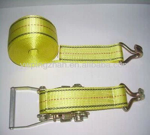 100% polyester high quality ratchet tie down 5 ton