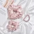 Import 100% pure silk scrunch satin scrunchies set hair elastic crunchies Luxury Mulberry Silk hair scrunchies 30momme 6cm from China