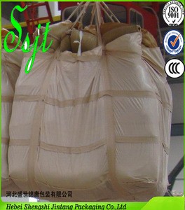 1000kg PP woven big jumbo bulk bag for waste building scraps sand materials