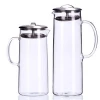 1000ML Glass Cold Water Kettle with Plastic Cap