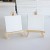 Import 10*10 cm mini stretched canvas set blank canvases with wood easel sets from China