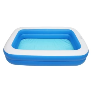 102" x 70" x 22" Inflatable Swimming Pool - Wall Thickness 0.3mm Blue garden pool