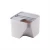 Import 10.5L 14L Colorful small square stackable plastic trash bin corner waste bin for kitchen bathroom saving space from China