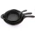 Import 10inch and 12inch cast iron skillet set two pieces from China