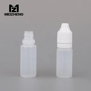 10ml 30ml plastic white eye dropper medicine ophthalmic e-liquid bottles