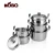 Import 10pcs stainless steel stock pot /casserole/cooking pot from China
