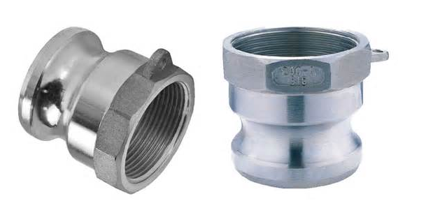 1/2"-8" Size Brass or Aluminum SS Camlock Quick Coupling Reusable Hose Fitting