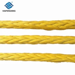 12 Strand Hollow Braid 52mm UHMWPE Synthetic Winch Marine Rope