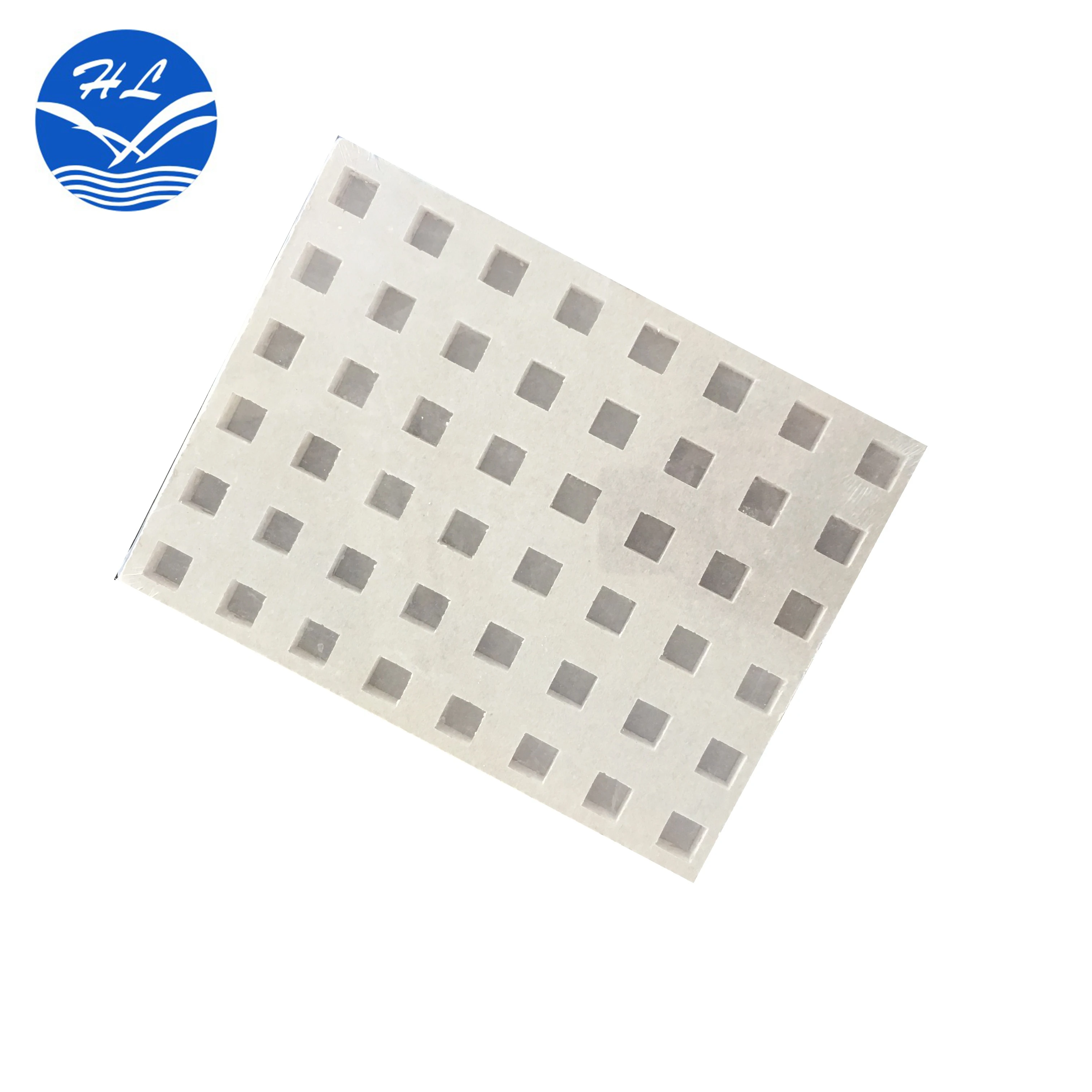 1200X2400 Perforated Acoustic Gypsum Panels Sound-absorbing Perforated Plasterboard