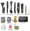 13 In 1 Outdoor Camping Accessories Multifunction Wilderness Military Survival Gear Tool Sos Edc Emergency Survival Kit