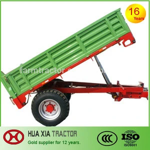 1.5 ton agricultural machinery cargo mini farm tractor trailer sale with CE