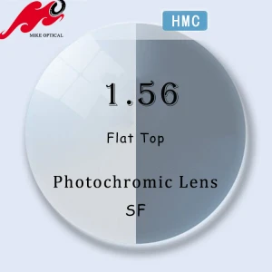 1.56 PHOTOGREY FLAT-TOP  HMC Optical lens cheap price wholesale eyeglasses lenses