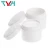 Import 15ml-250ml PP Round Empty Cream Jar in Single-wall with PP/ABS Screw-on Cap for Cosmetics Personal Care Products (PB Series) from China