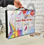 168 pieces of crayon children's Watercolor Brush set art tools paint brush for kids