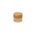 17g empty plastic mini travel portable cosmetic can 7ml eye cream container can be customized