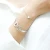 Import 18K Gold Plated Non-Fading And Non-Allergic Small Love Heart Bracelet Simple Stainless Steel Bracelet from China