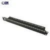 19" Unloaded cat5e/cat6 patch panel 24port network blank patch panel