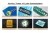 Import 2 in 1 multifunctional quick dry microfiber golf towel built in rubber club groove cleaner with scrub brush from China
