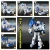 Import 2 in 1 play Toy wholesale drop shipping Alloy assembly toy robot from China