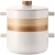 Import 2 Layer Casserole Kitchen Domestic Cooker Ceramic Stainless Steel Steamer Pot from China