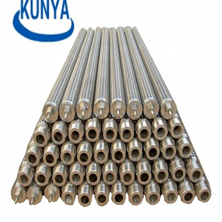 20 micron stainless steel wire mesh industrial sintered metal filter tube