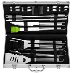 20 PCS Stainless Steel BBQ Tools Grill BBQ Tool Set
