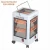 Import 2000W hot sale 5 faces quartz tube electric heater with handle from China
