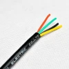 200c 300v/500v high flexible 4 cores silicone rubber electric wire