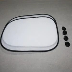 2017 hot selling promotion advertising gift sun visor sublimation car sunshades