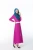 Import 2017 Latest Fashion Women Muslim Hijab Two Tone Kaftan Abaya Long Dress from China