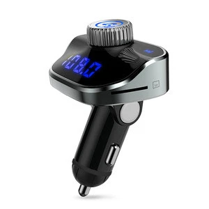 2018 LUTU  V7 The latest wireless touch screen Dual USB charger  Bluetooth car kit car MP3 player and charger car FM transmitter