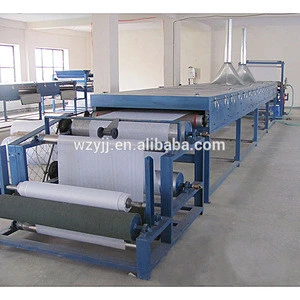 2018 new china production line nonwoven fabric glue dot transfer coating machine for interlining