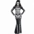 Import 2018 new design Halloween witches female skeleton costume sexy halloween costumes for cosplay fancy dress from China