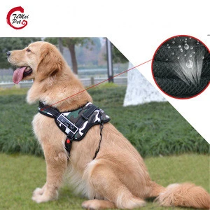 2018 Popular Pet supplies China factory Soft Leash Padded No Pull Dog Harness