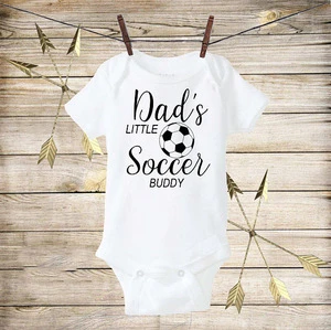 2018 World Cup Soccer Onesie Baby Clothing Sets Letter Printed Outfit