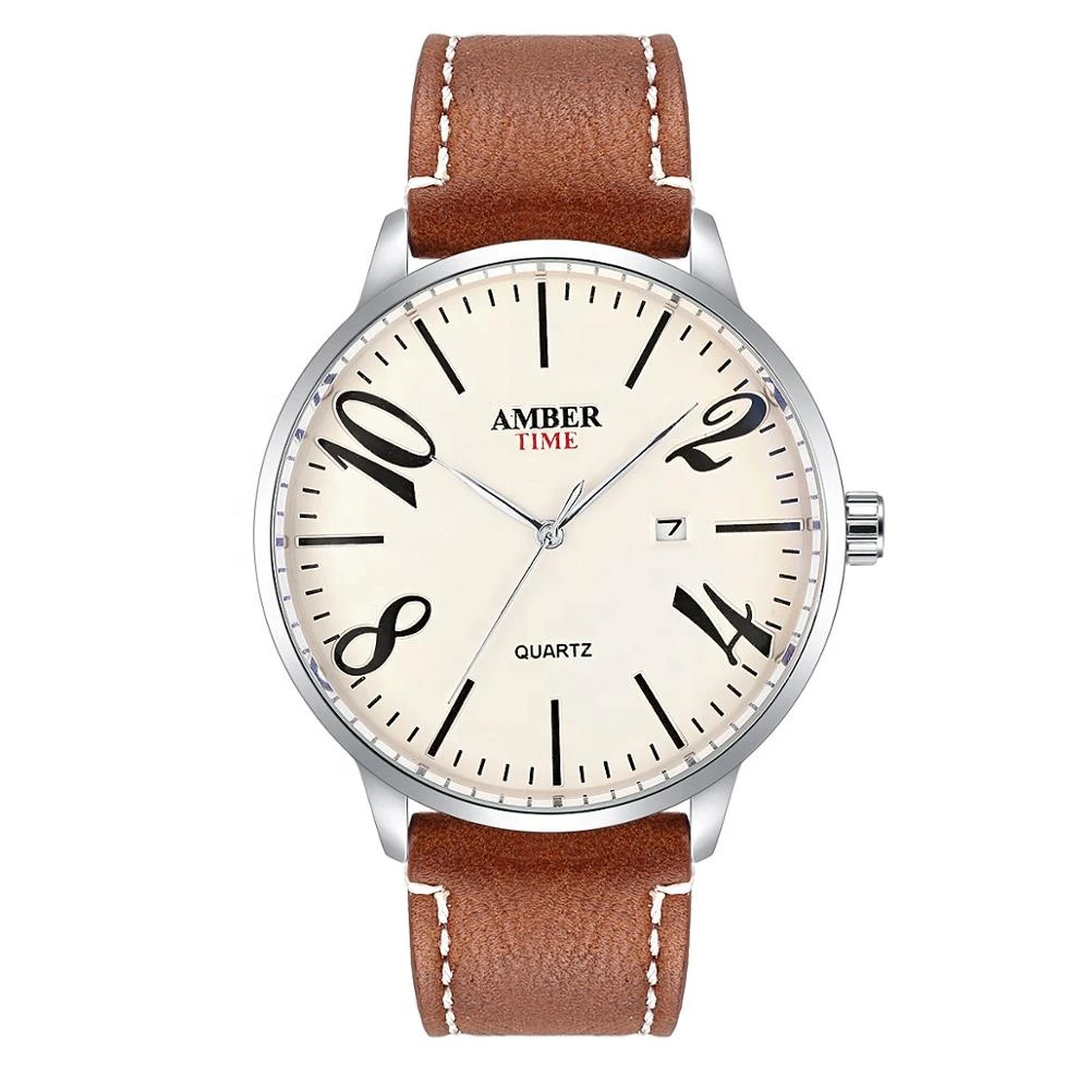 2019 AMBERTIME Stylish High quality brand Simple College Style Quartz Watch Student Watch Fashion waterproof Unisex Watch